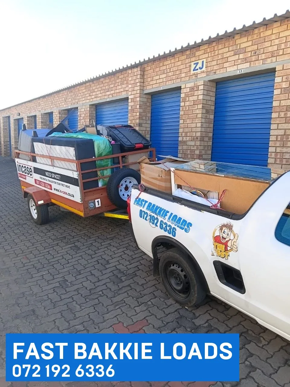 Our branded bakkie — Fast Bakkie Loads, Pretoria East